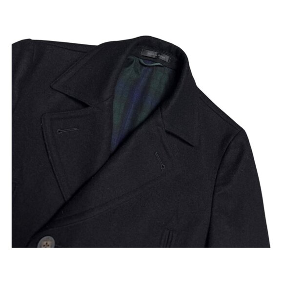 LAUREN RALPH LAUREN WOOL Designer Winter Business Casual Pea Coat Youth 14R - Picture 2 of 11